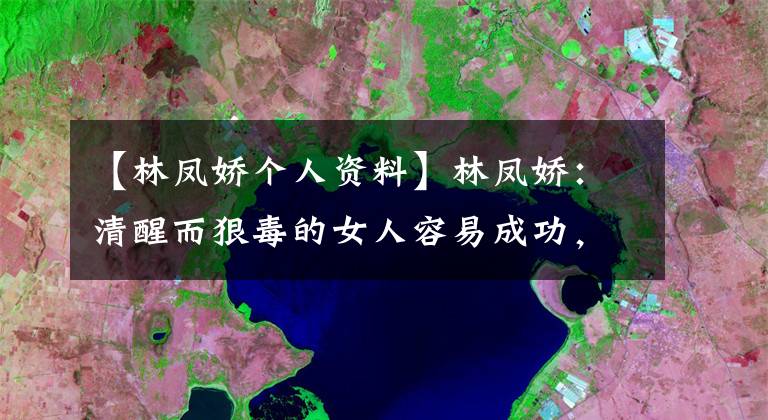 【林凤娇个人资料】林凤娇：清醒而狠毒的女人容易成功，但不会幸福。