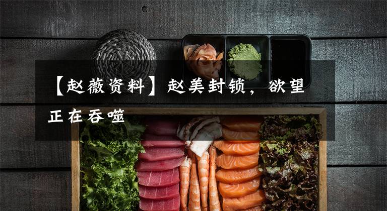 【赵薇资料】赵美封锁，欲望正在吞噬
