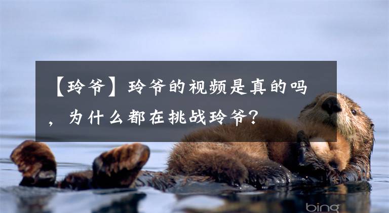 【玲爷】玲爷的视频是真的吗，为什么都在挑战玲爷？