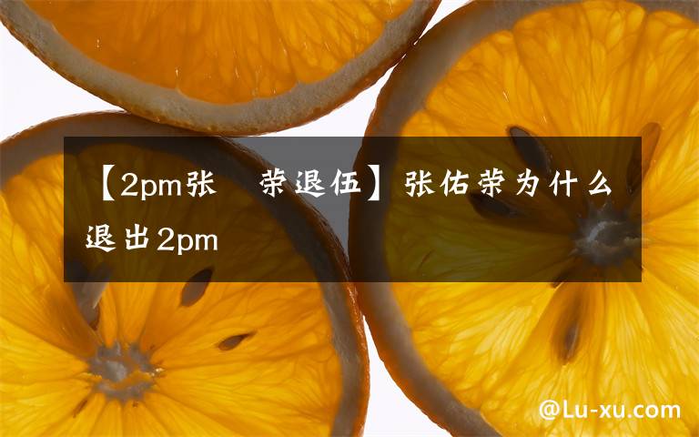 【2pm张祐荣退伍】张佑荣为什么退出2pm