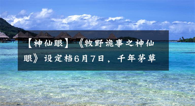 【神仙眼】《牧野诡事之神仙眼》设定档6月7日，千年茅草奇妙地再现了
