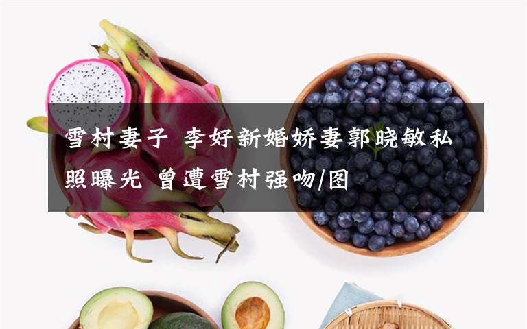 雪村妻子 李好新婚娇妻郭晓敏私照曝光 曾遭雪村强吻/图