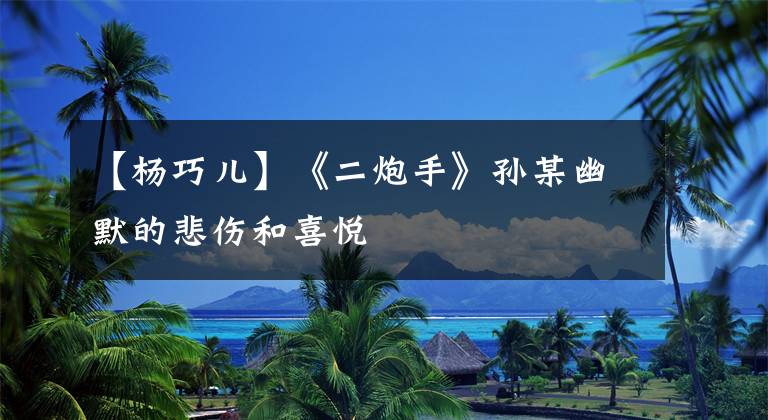 【杨巧儿】《二炮手》孙某幽默的悲伤和喜悦
