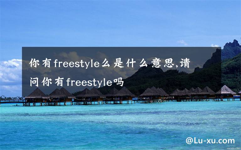 你有freestyle么是什么意思,请问你有freestyle吗