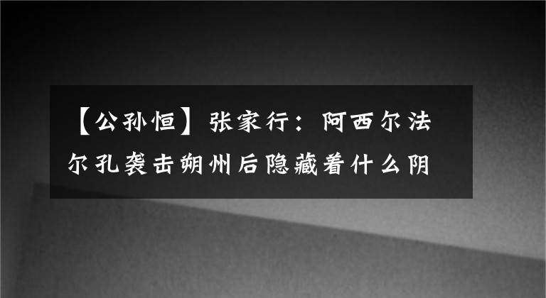【公孙恒】张家行：阿西尔法尔孔袭击朔州后隐藏着什么阴谋？公孙恒为什么自杀？