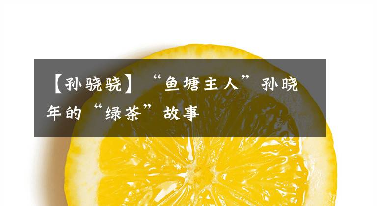 【孙骁骁】“鱼塘主人”孙晓年的“绿茶”故事