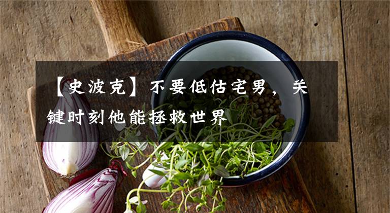 【史波克】不要低估宅男，关键时刻他能拯救世界