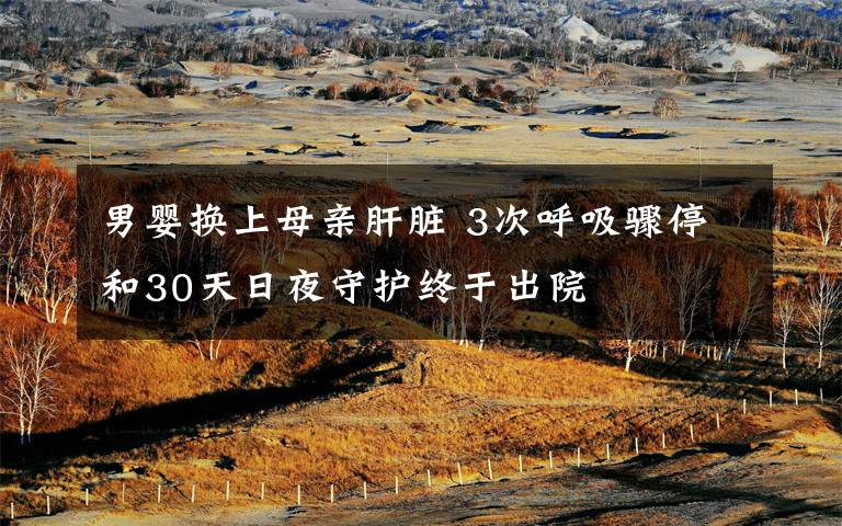 男婴换上母亲肝脏 3次呼吸骤停和30天日夜守护终于出院