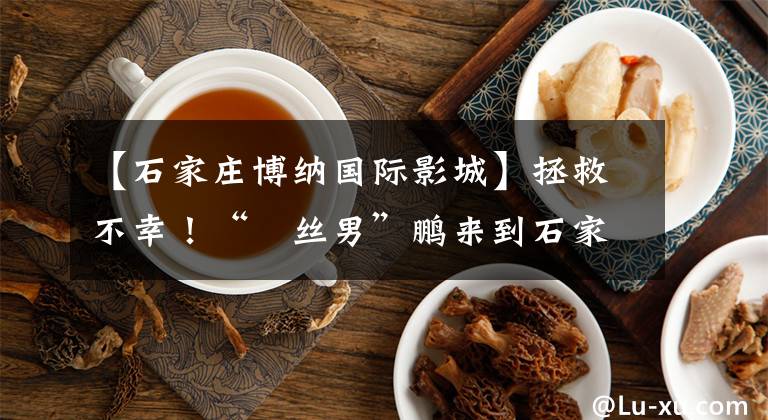 【石家庄博纳国际影城】拯救不幸！“屌丝男”鹏来到石家庄，举行了《煎饼侠》参观会