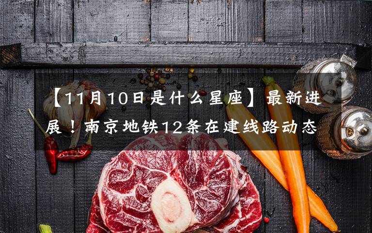 【11月10日是什么星座】最新进展！南京地铁12条在建线路动态来了