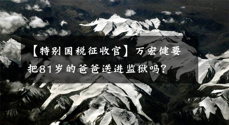 【特别国税征收官】万宏健要把81岁的爸爸送进监狱吗？