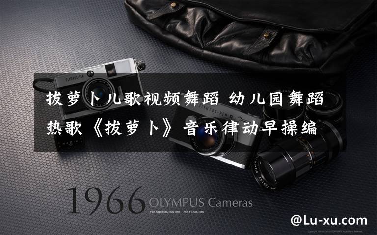 拔萝卜儿歌视频舞蹈 幼儿园舞蹈热歌《拔萝卜》音乐律动早操编舞，老师们收藏起来！