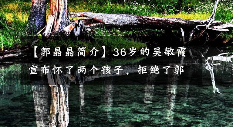 【郭晶晶简介】36岁的吴敏霞宣布怀了两个孩子，拒绝了郭晶晶介绍的豪门，嫁给了不出名的他。