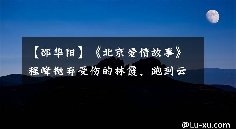 【邵华阳】《北京爱情故事》程峰抛弃受伤的林霞，跑到云南去找沈冰，你怎么看？