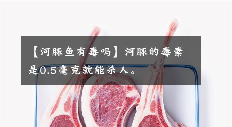 【河豚鱼有毒吗】河豚的毒素是0.5毫克就能杀人。