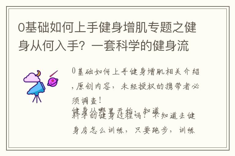 0基础如何上手健身增肌专题之健身从何入手？一套科学的健身流程，遵循这几个步骤