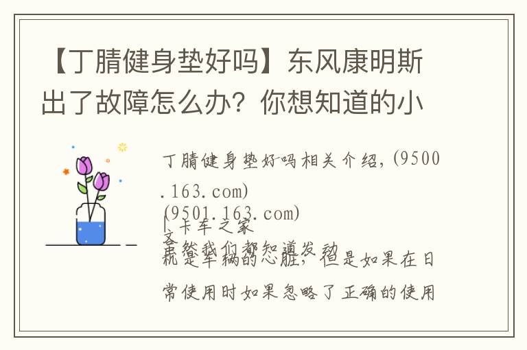 【丁腈健身垫好吗】东风康明斯出了故障怎么办？你想知道的小技巧都在这里