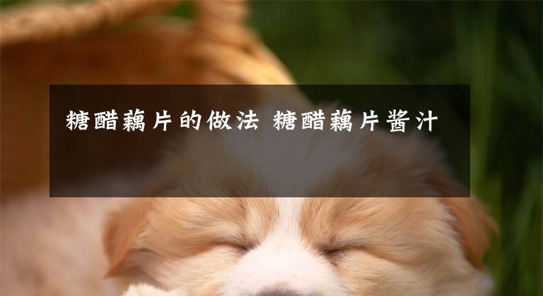 糖醋藕片的做法 糖醋藕片酱汁