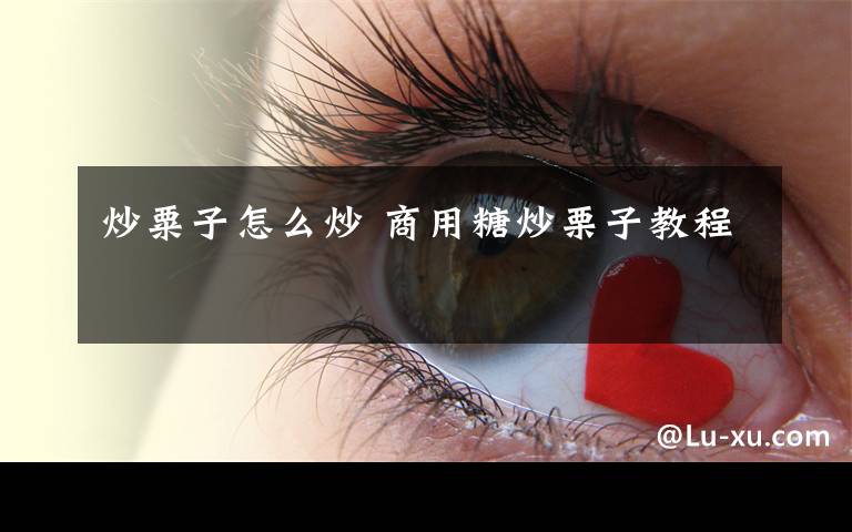 炒粟子怎么炒 商用糖炒栗子教程