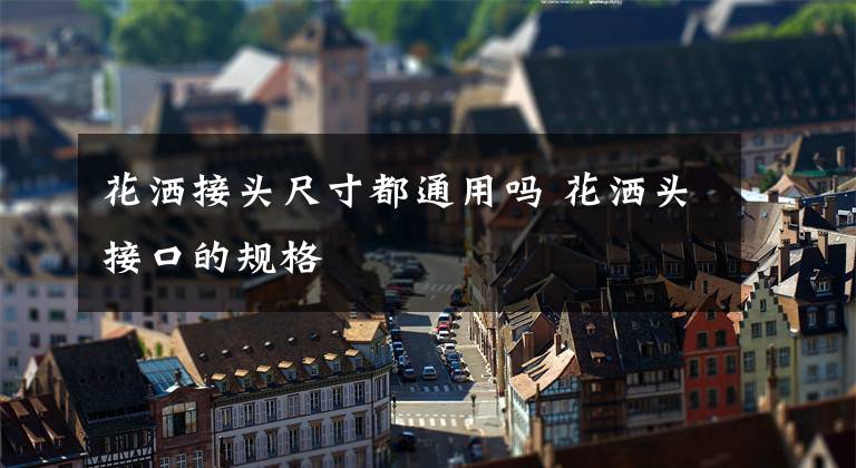 花洒接头尺寸都通用吗 花洒头接口的规格