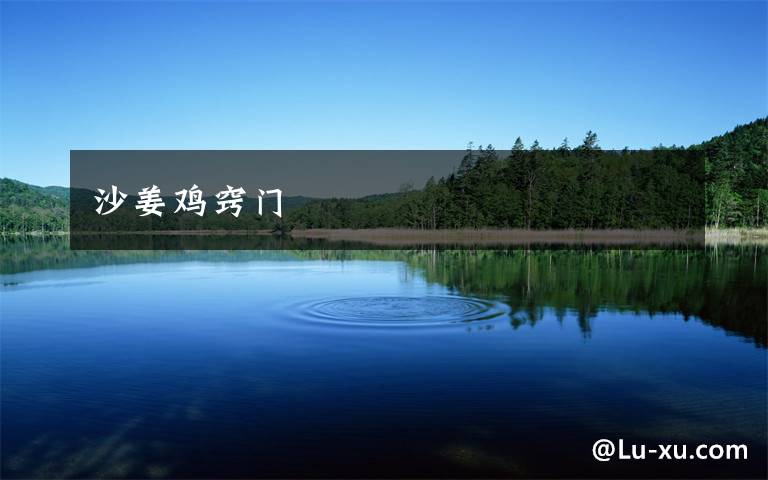 沙姜鸡窍门