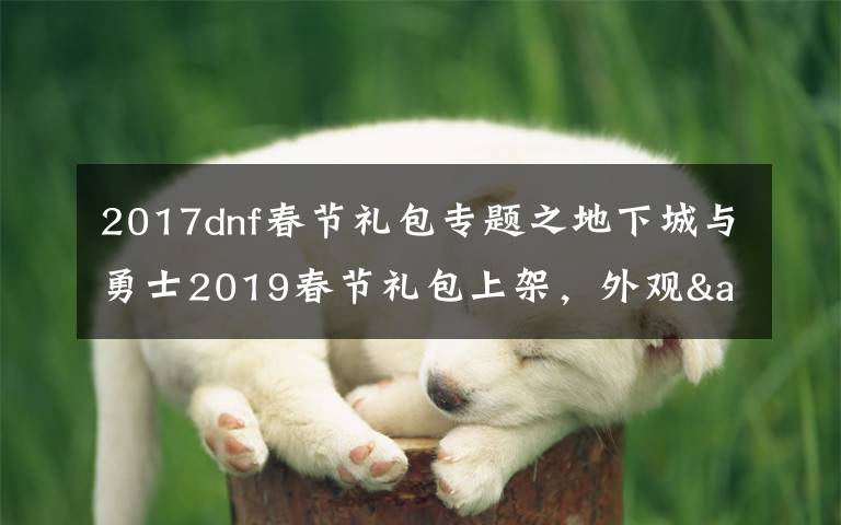 2017dnf春节礼包专题之地下城与勇士2019春节礼包上架，外观&属性&赠品&多买多送总览