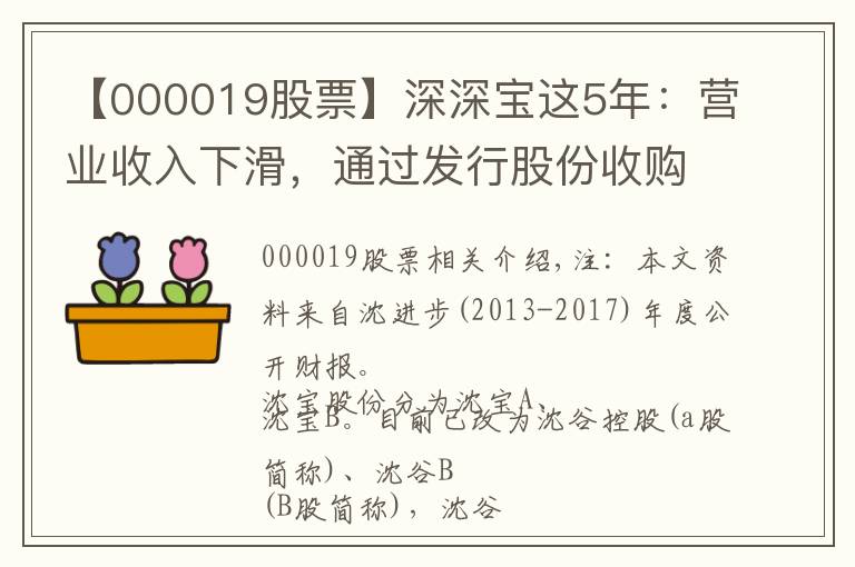 【000019股票】深深宝这5年：营业收入下滑，通过发行股份收购深粮，将走向哪？