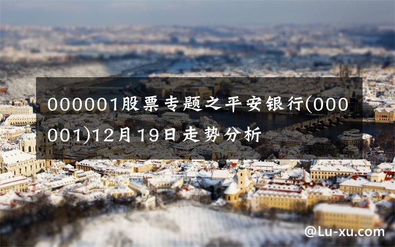 000001股票专题之平安银行(000001)12月19日走势分析