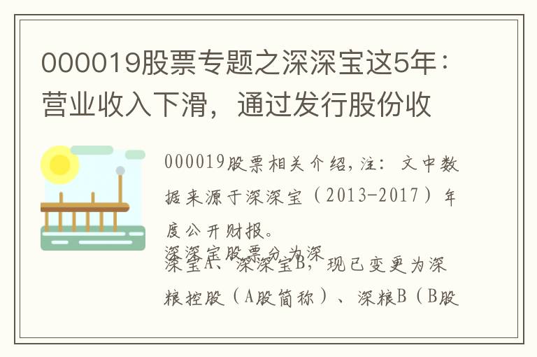 000019股票专题之深深宝这5年：营业收入下滑，通过发行股份收购深粮，将走向哪？