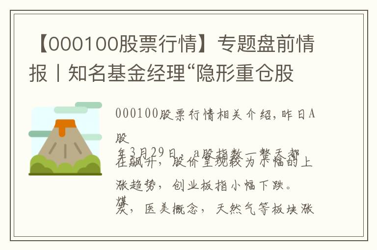 【000100股票行情】专题盘前情报丨知名基金经理“隐形重仓股”曝光；“黑色系”上涨行情能否持续？