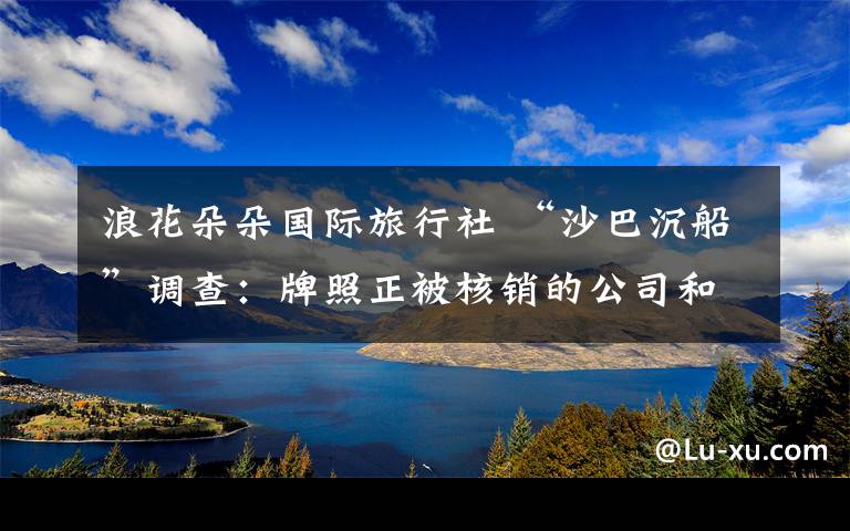 浪花朵朵国际旅行社 “沙巴沉船”调查：牌照正被核销的公司和超载的租借游船