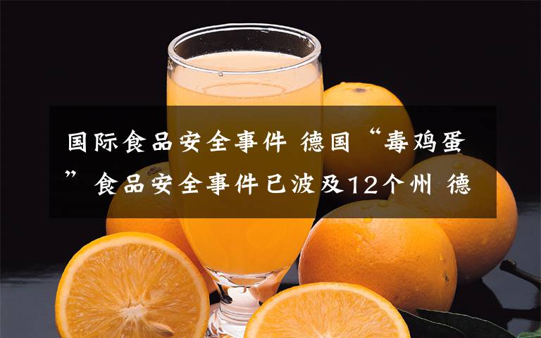 国际食品安全事件 德国“毒鸡蛋”食品安全事件已波及12个州 德“毒鸡蛋”事件始末