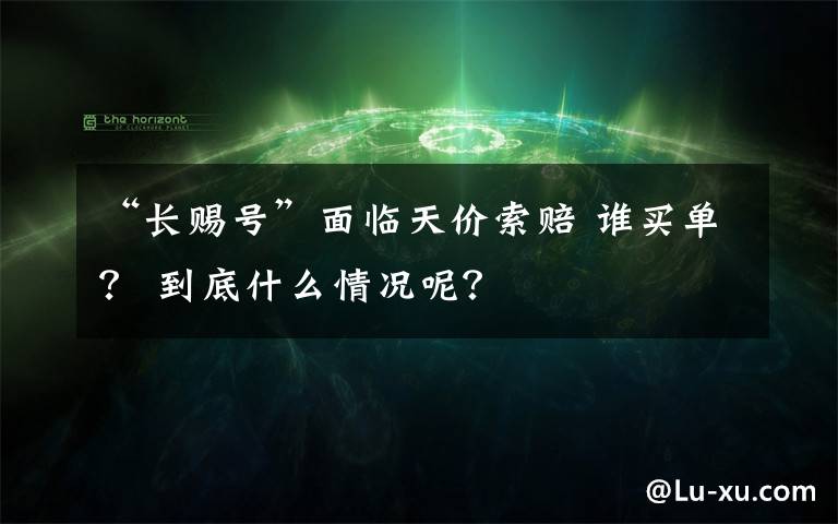 “长赐号”面临天价索赔 谁买单？ 到底什么情况呢？
