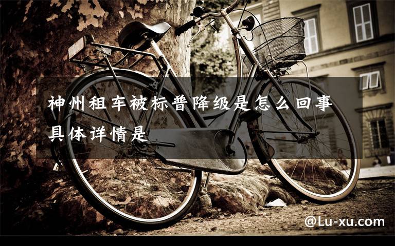 神州租车被标普降级是怎么回事具体详情是