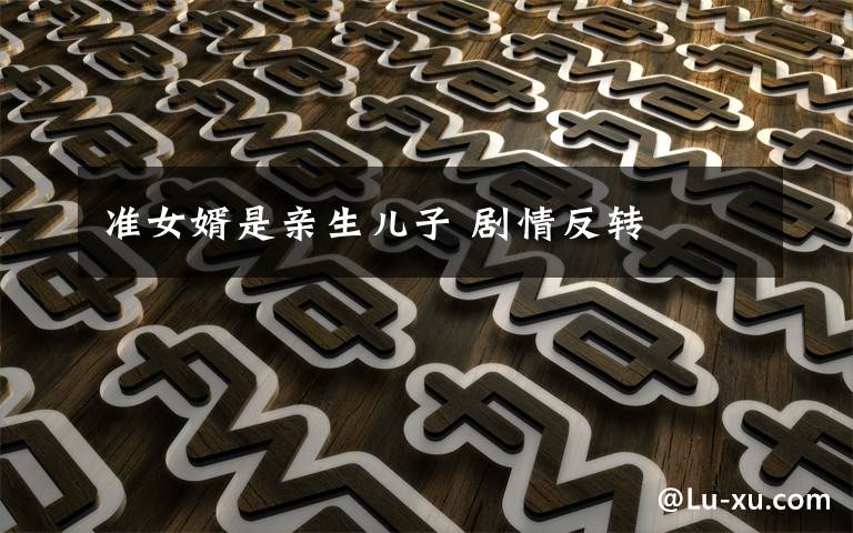 准女婿是亲生儿子 剧情反转