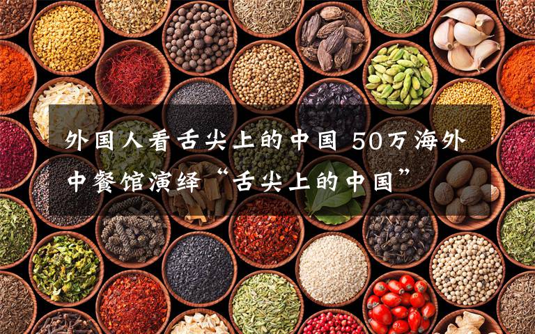 外国人看舌尖上的中国 50万海外中餐馆演绎“舌尖上的中国”