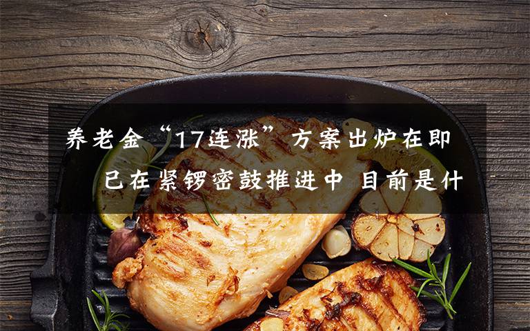 养老金“17连涨”方案出炉在即  已在紧锣密鼓推进中 目前是什么情况？