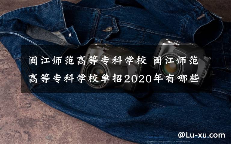 闽江师范高等专科学校 闽江师范高等专科学校单招2020年有哪些专业