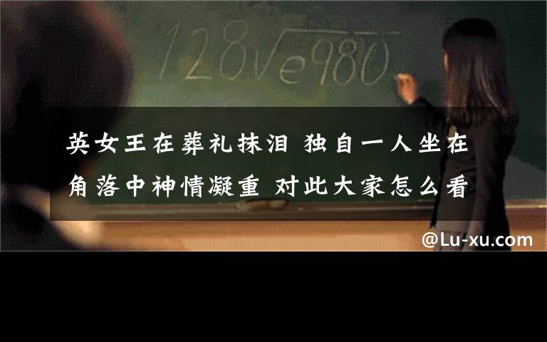 英女王在葬礼抹泪 独自一人坐在角落中神情凝重 对此大家怎么看？