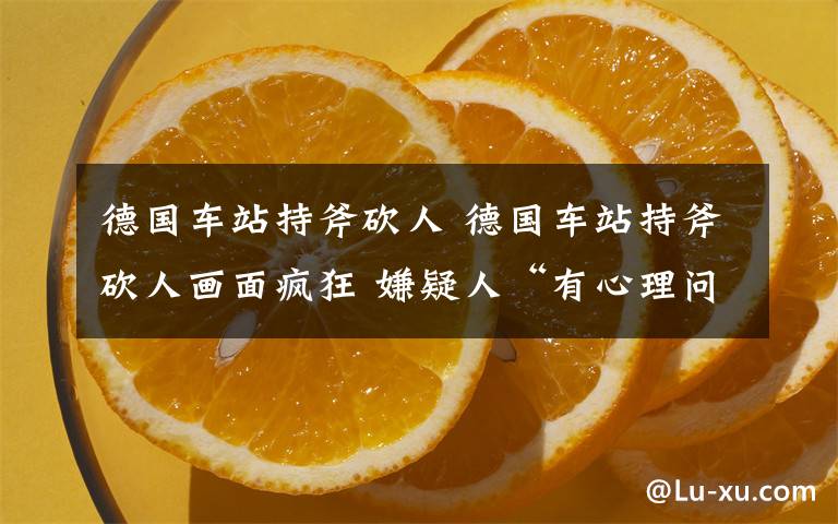 德国车站持斧砍人 德国车站持斧砍人画面疯狂 嫌疑人“有心理问题”