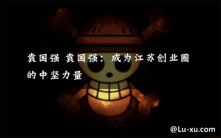 袁国强 袁国强：成为江苏创业圈的中坚力量