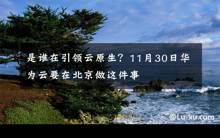 是谁在引领云原生？11月30日华为云要在北京做这件事