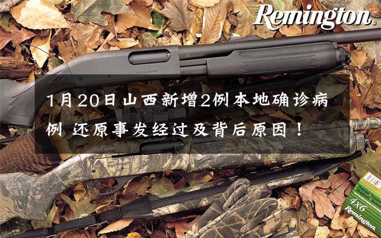 1月20日山西新增2例本地确诊病例 还原事发经过及背后原因！