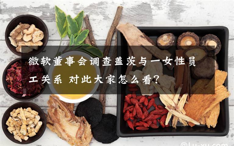 微软董事会调查盖茨与一女性员工关系 对此大家怎么看？