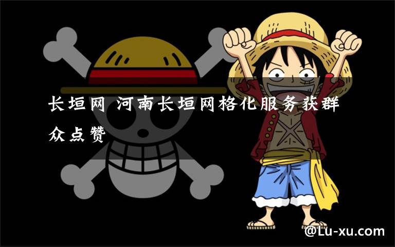 长垣网 河南长垣网格化服务获群众点赞
