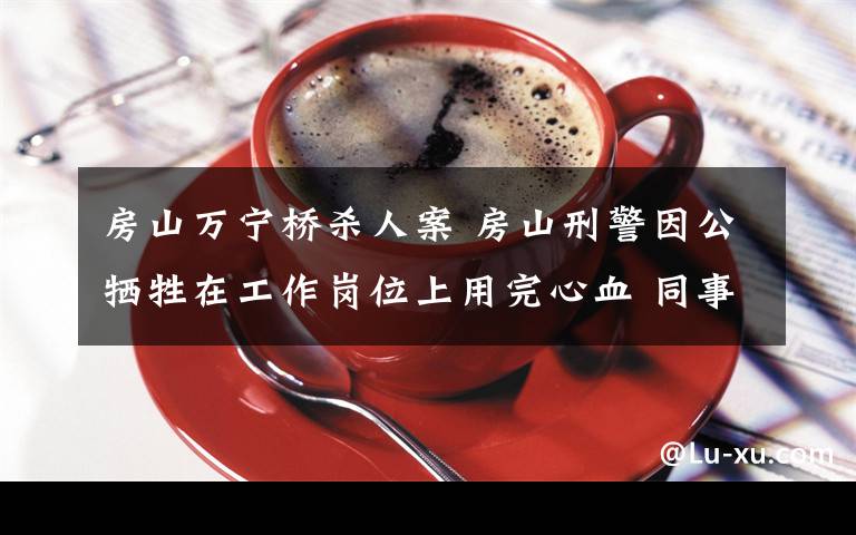 房山万宁桥杀人案 房山刑警因公牺牲在工作岗位上用完心血 同事：有他就有定盘星
