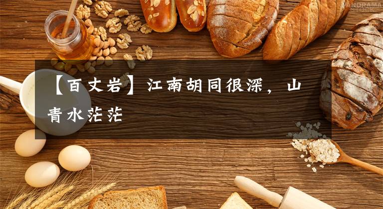 【百丈岩】江南胡同很深，山青水茫茫