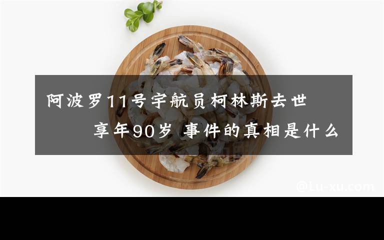 阿波罗11号宇航员柯林斯去世    享年90岁 事件的真相是什么？
