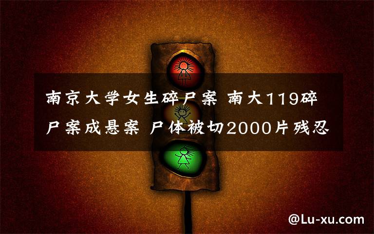 南京大学女生碎尸案 南大119碎尸案成悬案 尸体被切2000片残忍血腥慎点