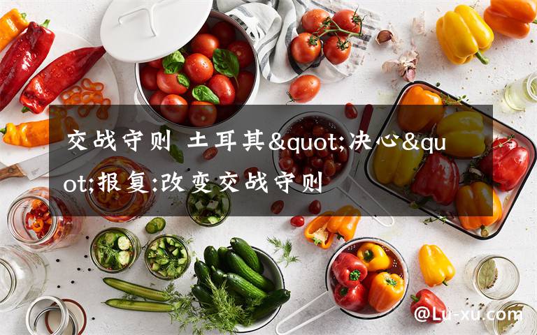 交战守则 土耳其"决心"报复:改变交战守则